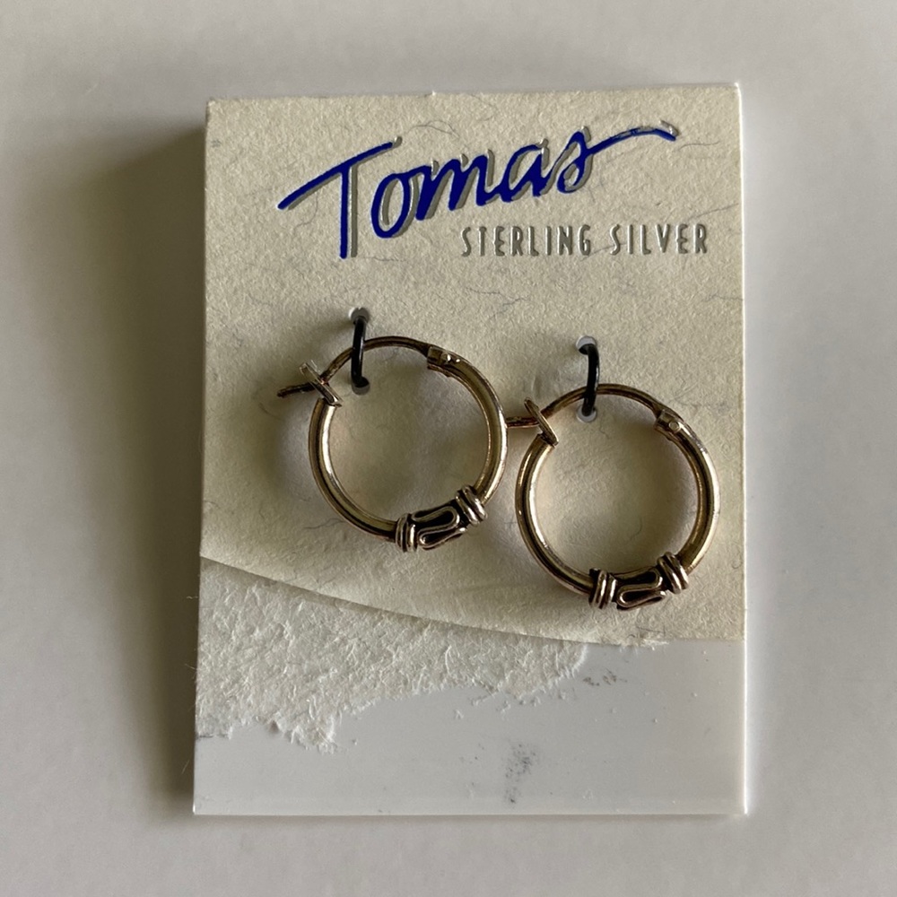 Sterling Small Hoop Earrings